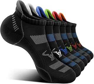 BULLIANT Men Running Socks 6Pairs-Ankle...